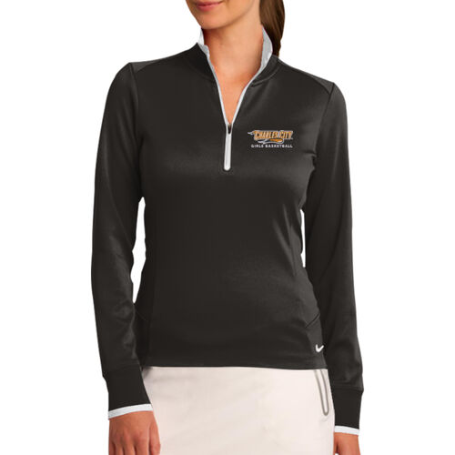 Ladies Dri FIT 1/2 Zip Cover Up Thumbnail