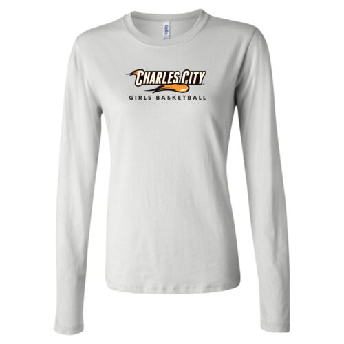 Women's Long Sleeve Jersey Tee w/ Back Name Option Thumbnail