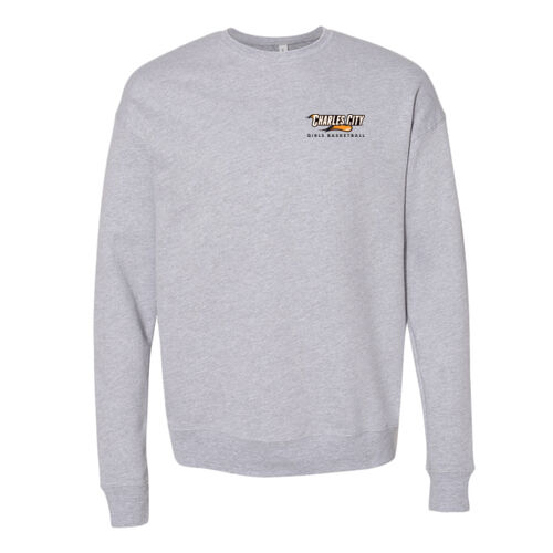 Unisex Drop Shoulder Sweatshirt w/ Back Name Option Thumbnail