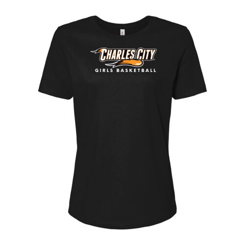 Women's Relaxed Short Sleeve Jersey Tee w/ Back Name Option Thumbnail